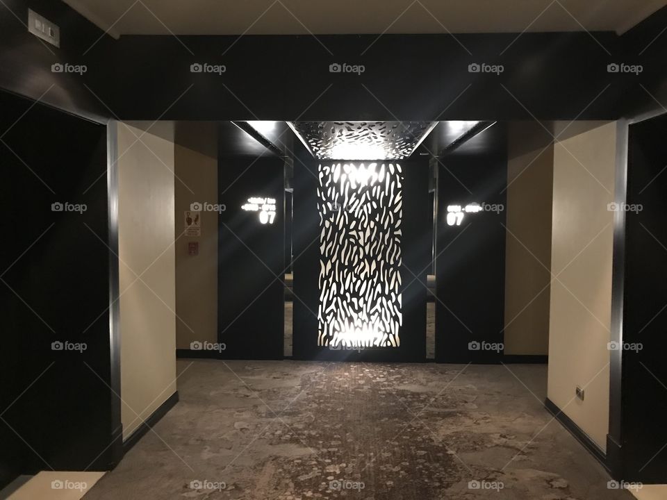 Hotel hallway 