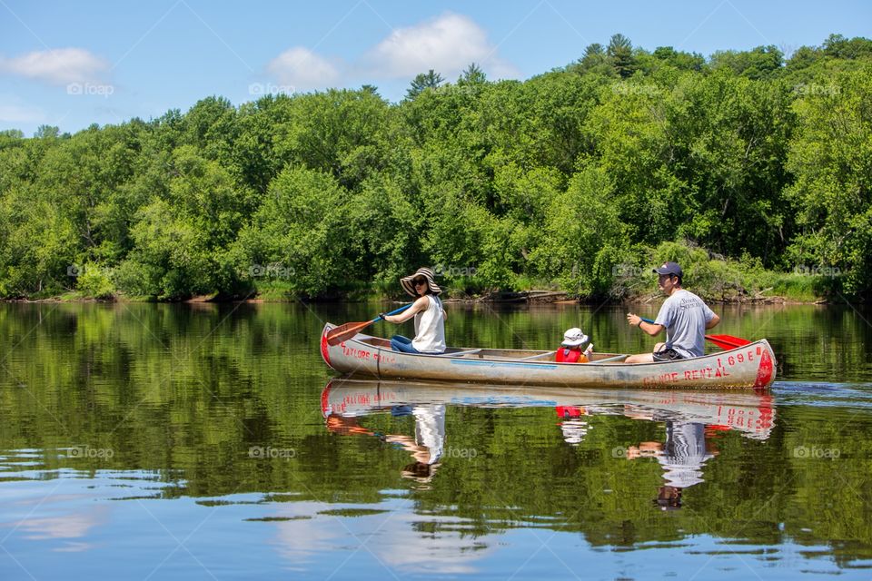canoe down the st croix river