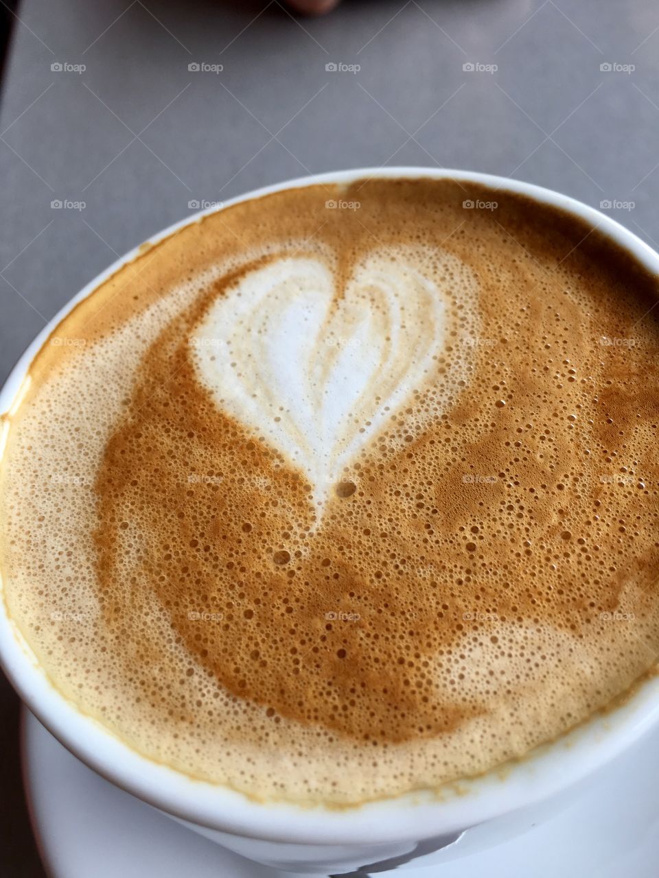 Romance in a coffee cup, heart shape in foam, Cafe latte, love, dating, relationships, 