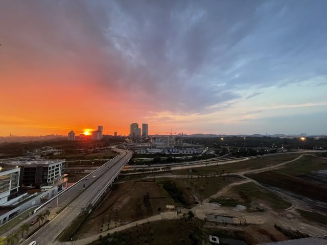 Beauty of sunset