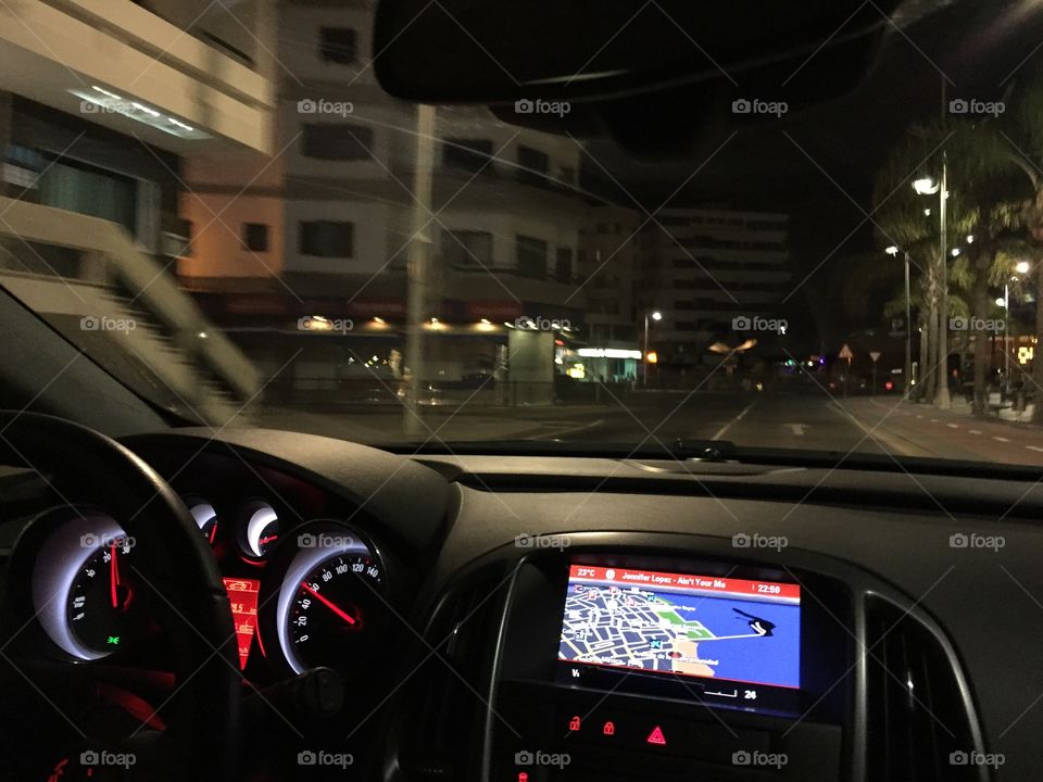 Driving at night