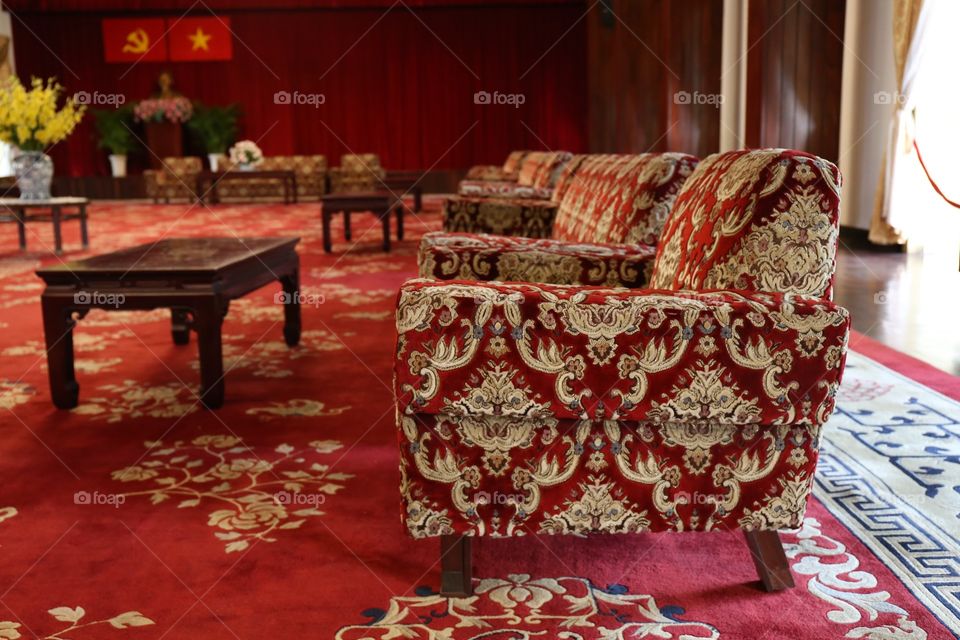 Room in the Norodom Palace