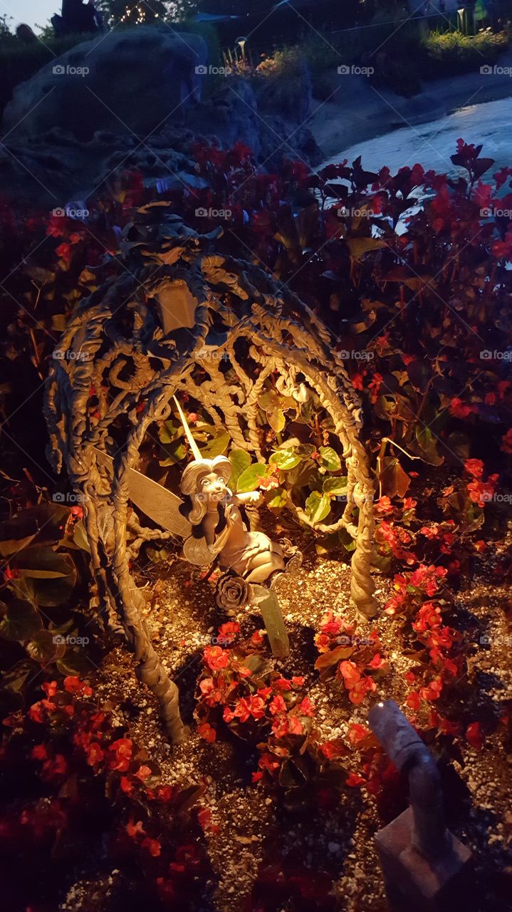fairy in hut