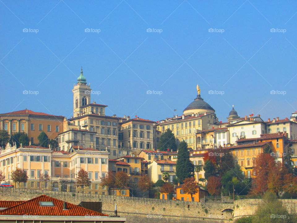 Bergamo city