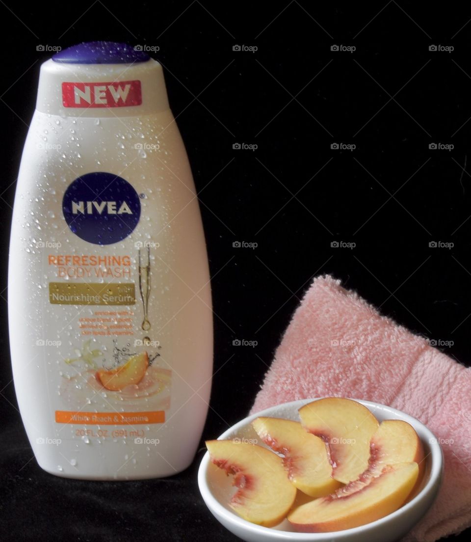 Nivea peach body wash