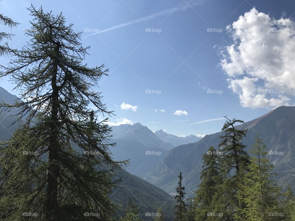 Hiking in Courmayeur, Italy