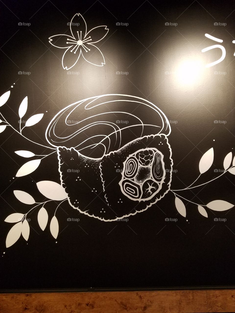 Wall Art at Iron Fish Sushi