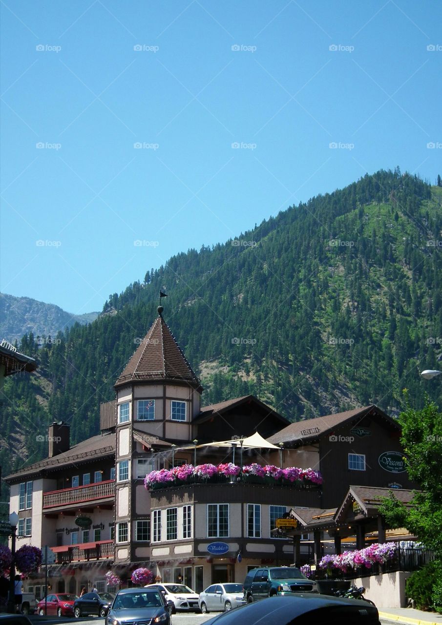 Bavarian stylized architecture