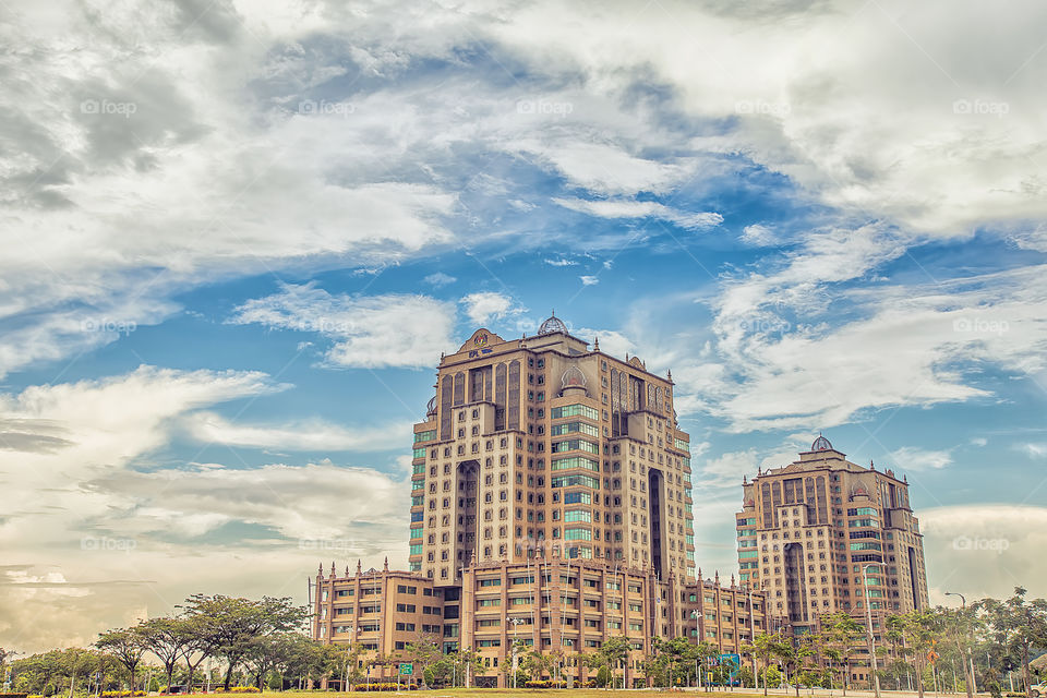 View of government building against sky