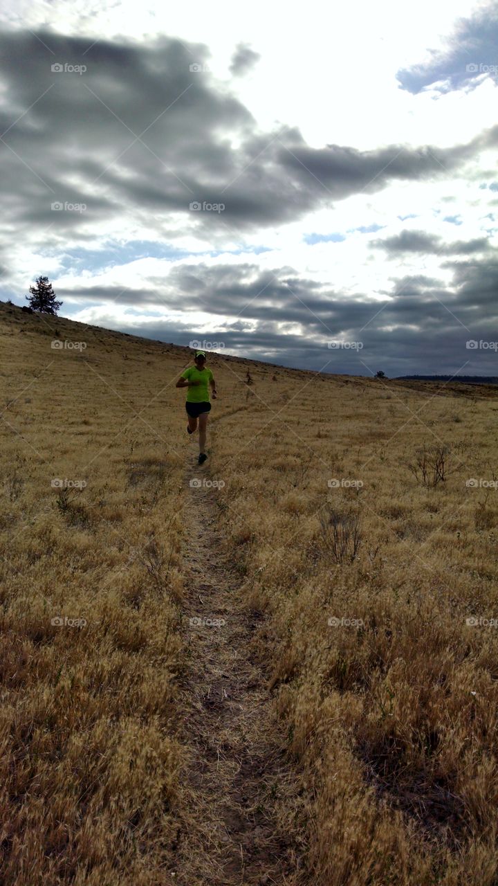 Warm Springs Run. Trail run by Kahneetah Resort on the Warm Springs reservation in Central Oregon.