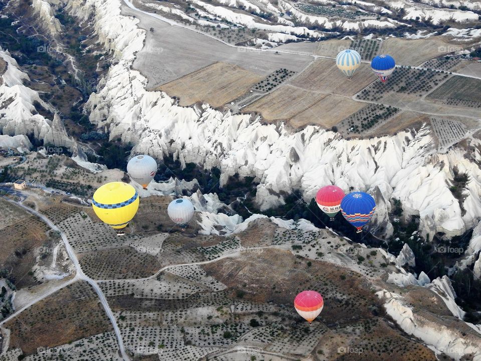 Capadocia the capital's od balloons