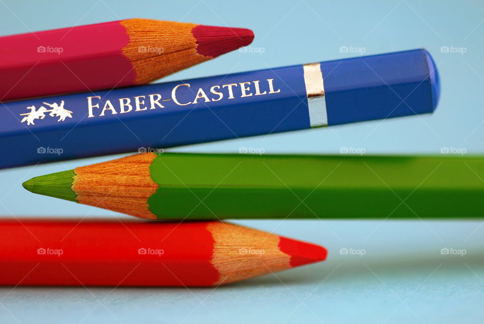 Faber Castell Pencils Macro