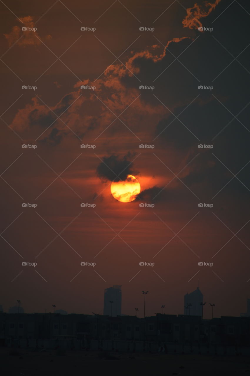 fall in love with sunset