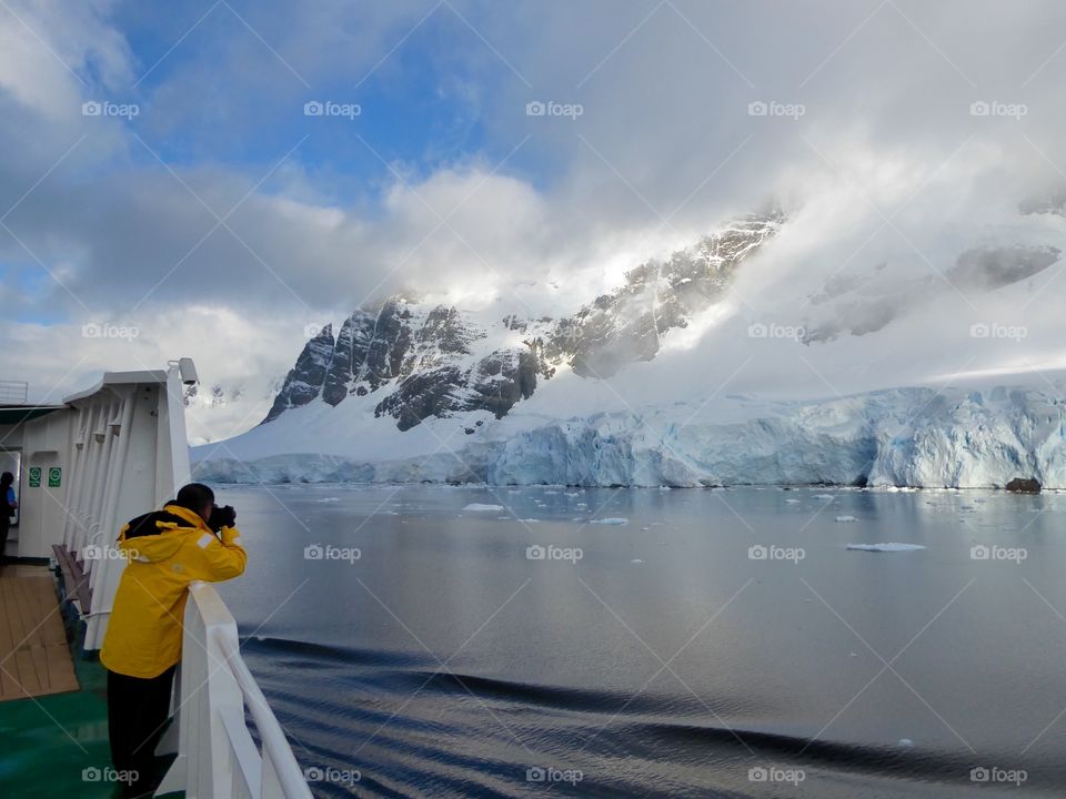 Cruising the Lemaire Channel in Antarctica