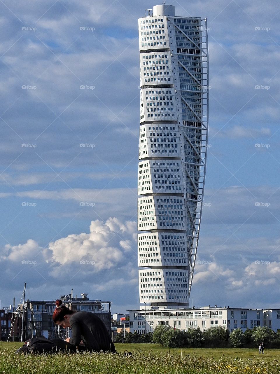 Chilling by Turning Torso