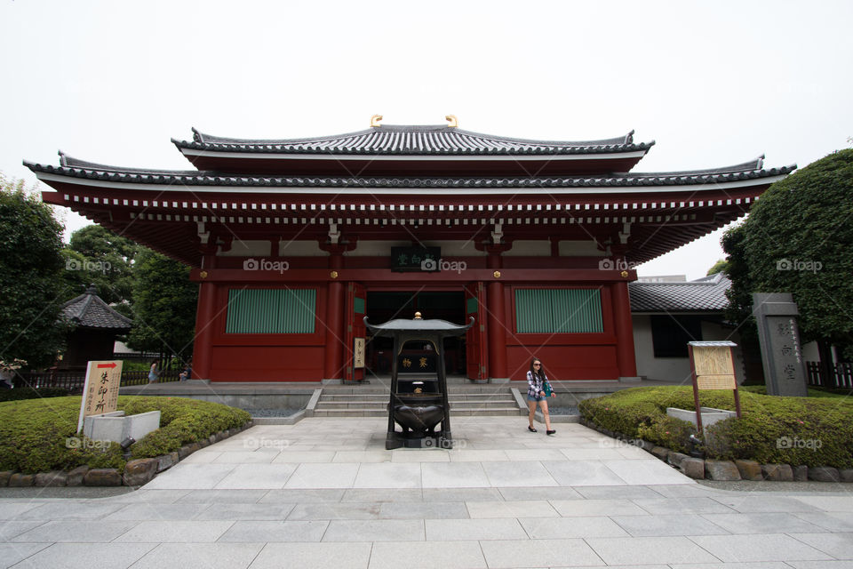 Temple in Japan 