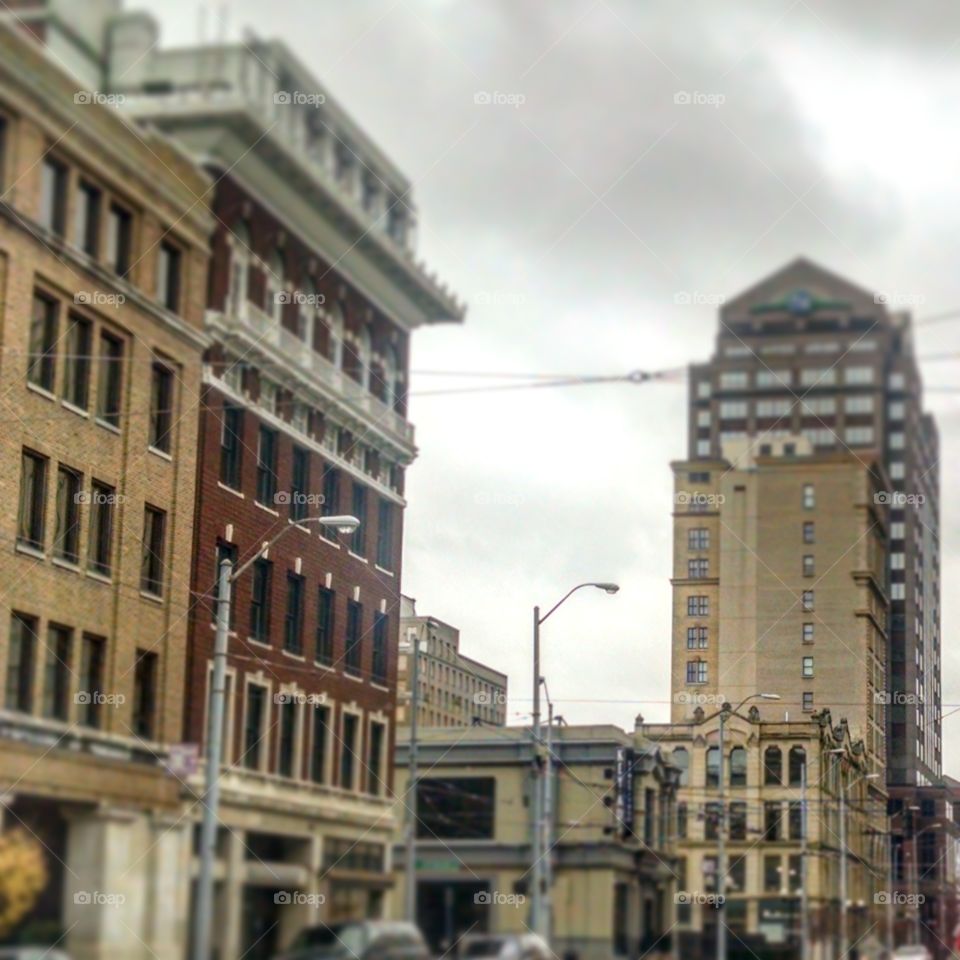 Buildings on Overcast Day
