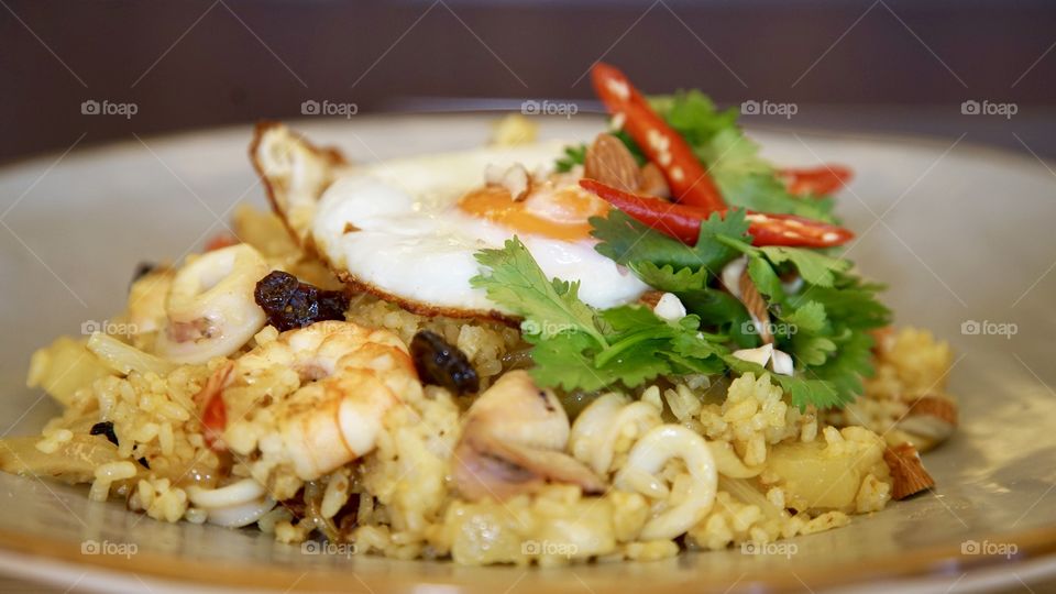 Fried Rice with Jackfruit