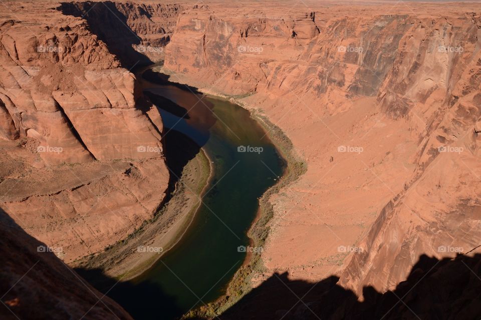 The Columbia River at Horseshoe Bend