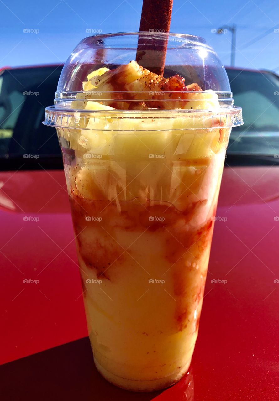 Frozen Pineapple Chili Drink