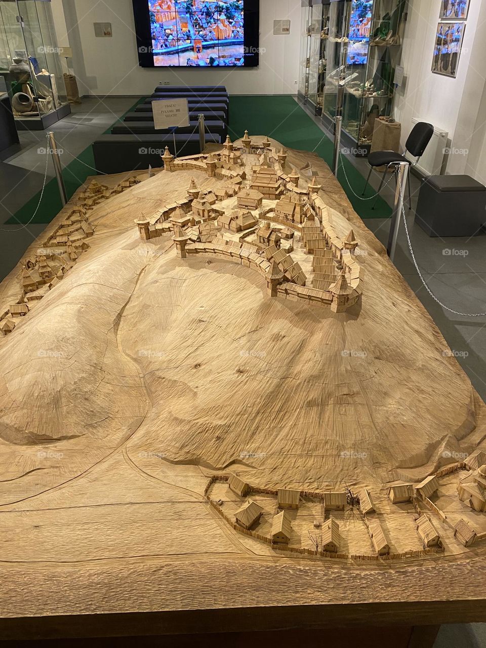 Model of ancient Kiew 