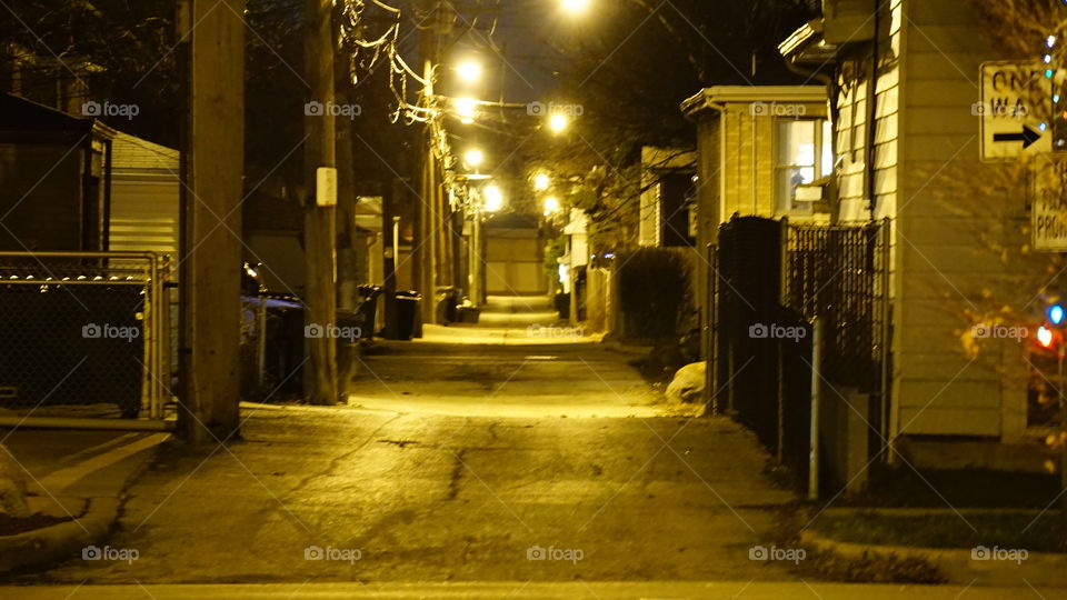 Street, Light, Abandoned, City, No Person