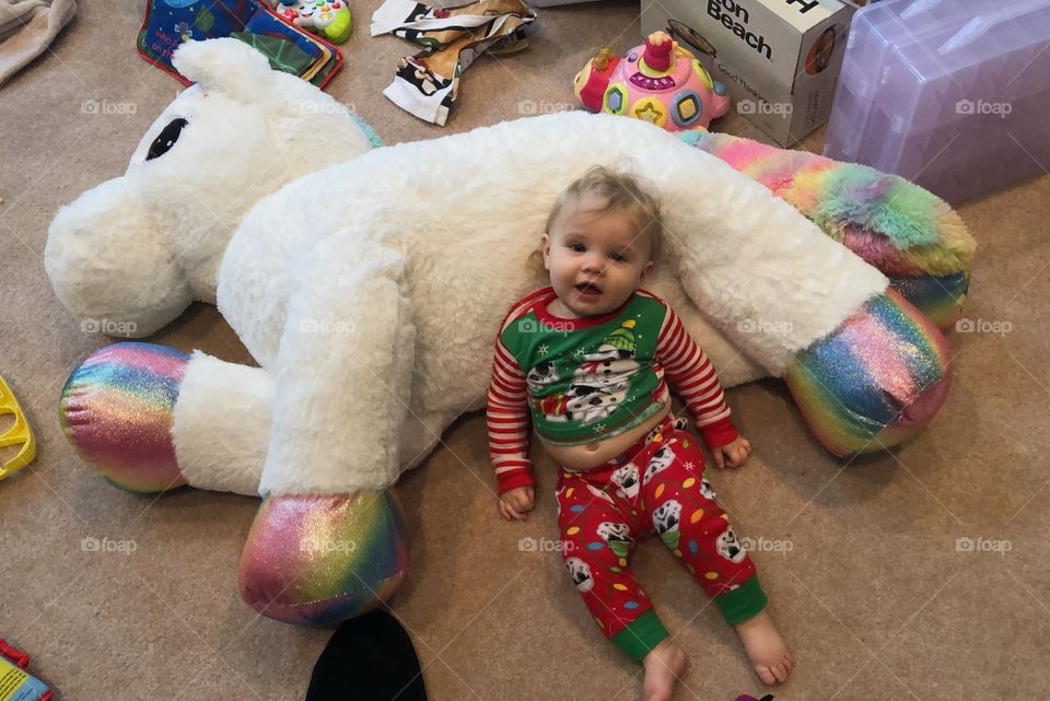 Christmas morning chaos