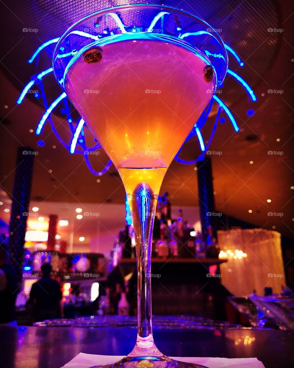 Cocktail in the night