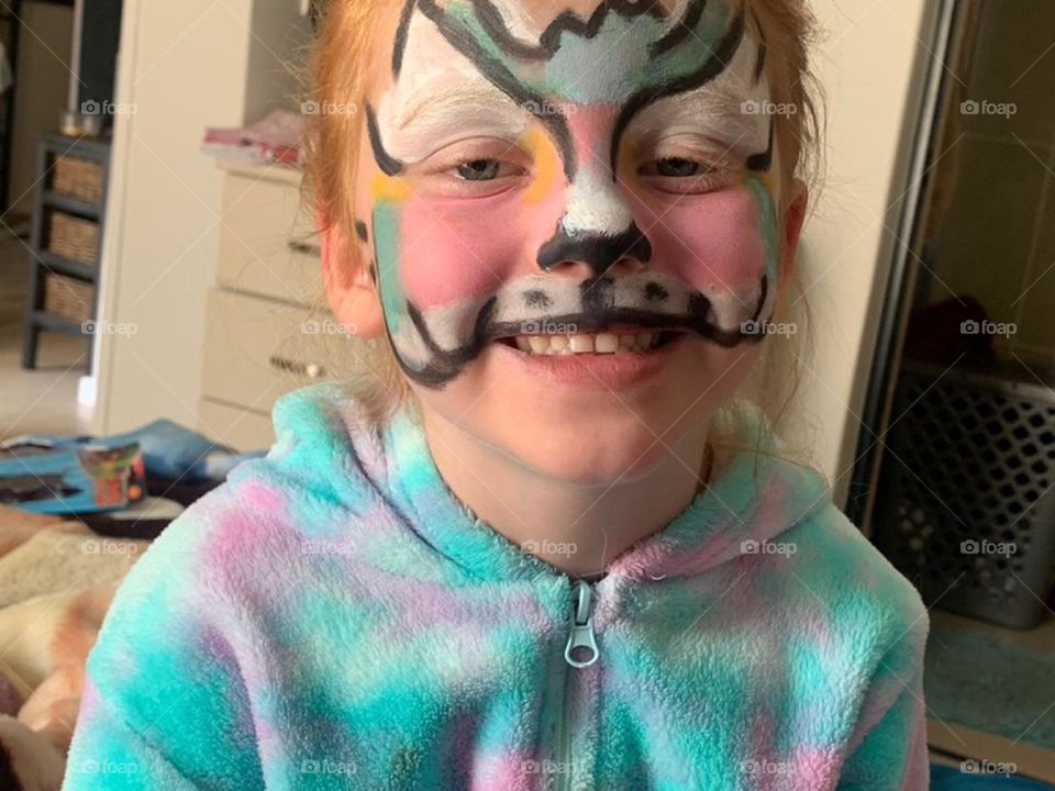 Face paint fun!