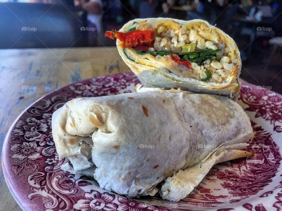 Breakfast wrap