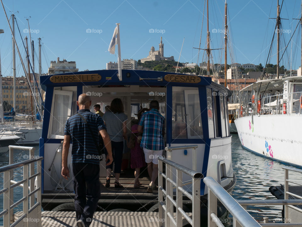 ferry boat in Marseille