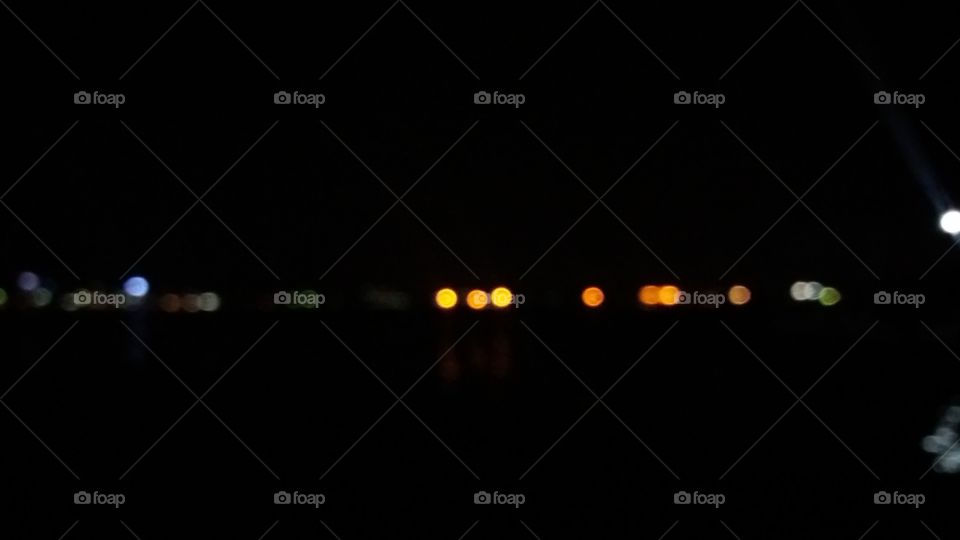 harber light's in night