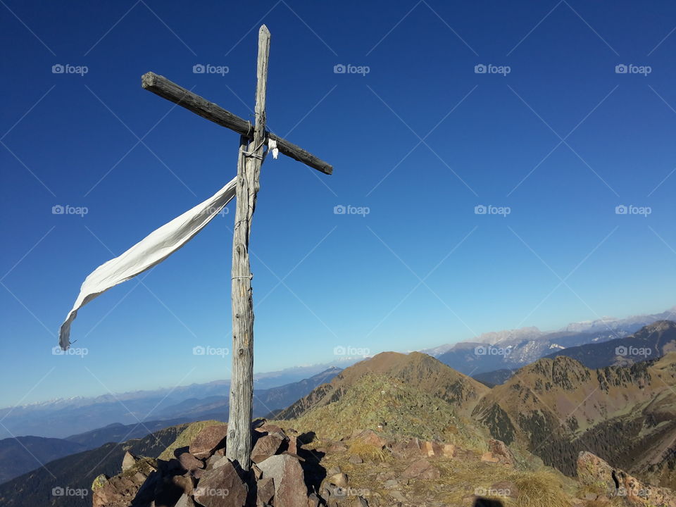 On the top - monte rujoch - Lagorai