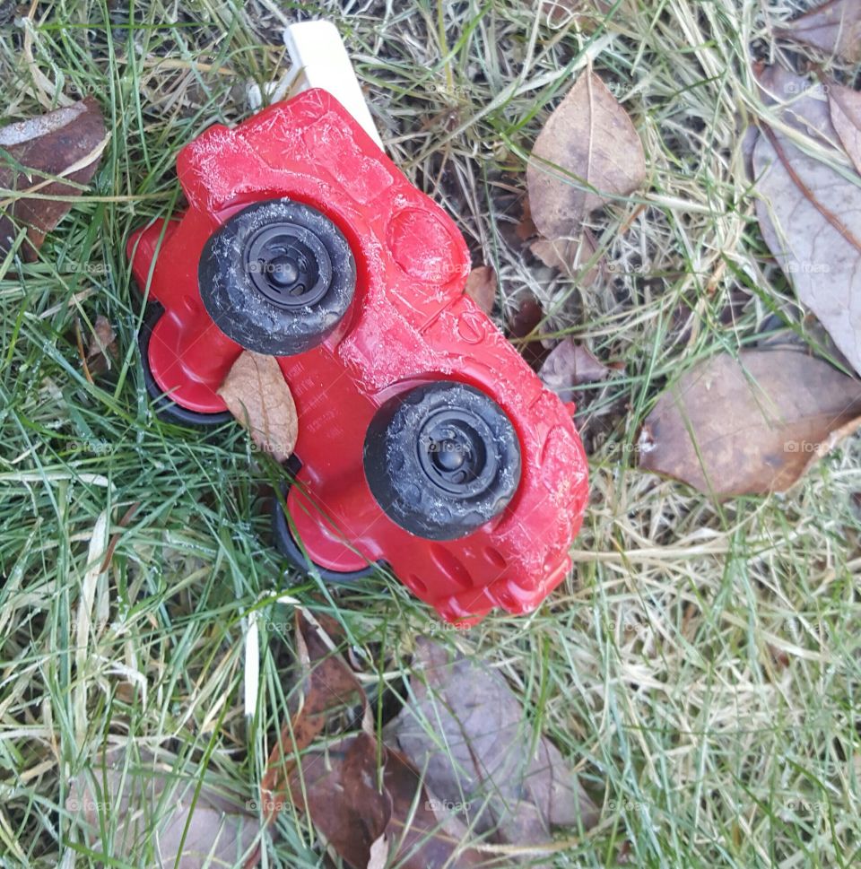 Red Toy Car