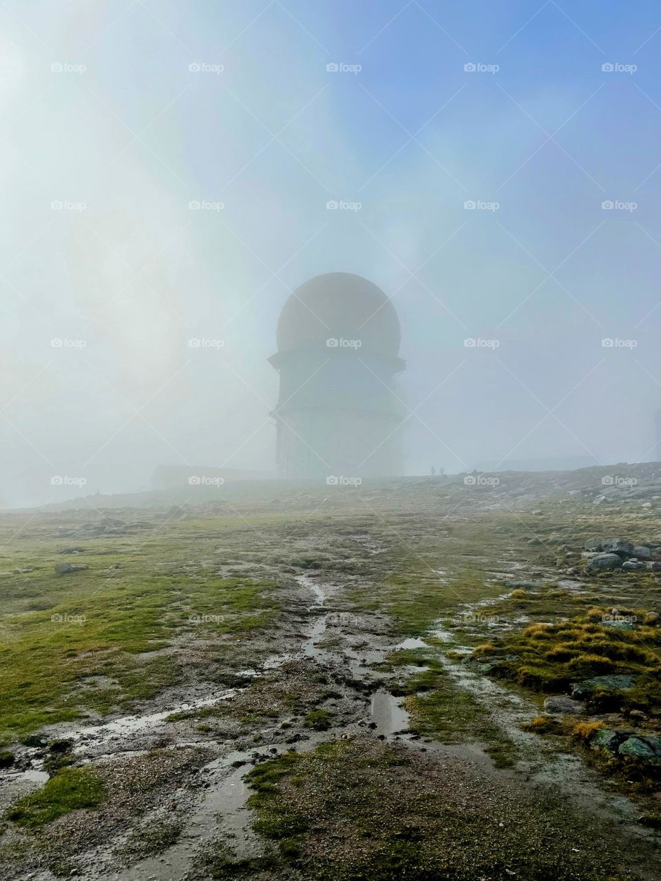 Serra da Estrela in the rain