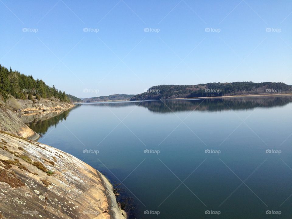 Gullmarsfjorden . A beautiful day at Vann spa with my darling. 