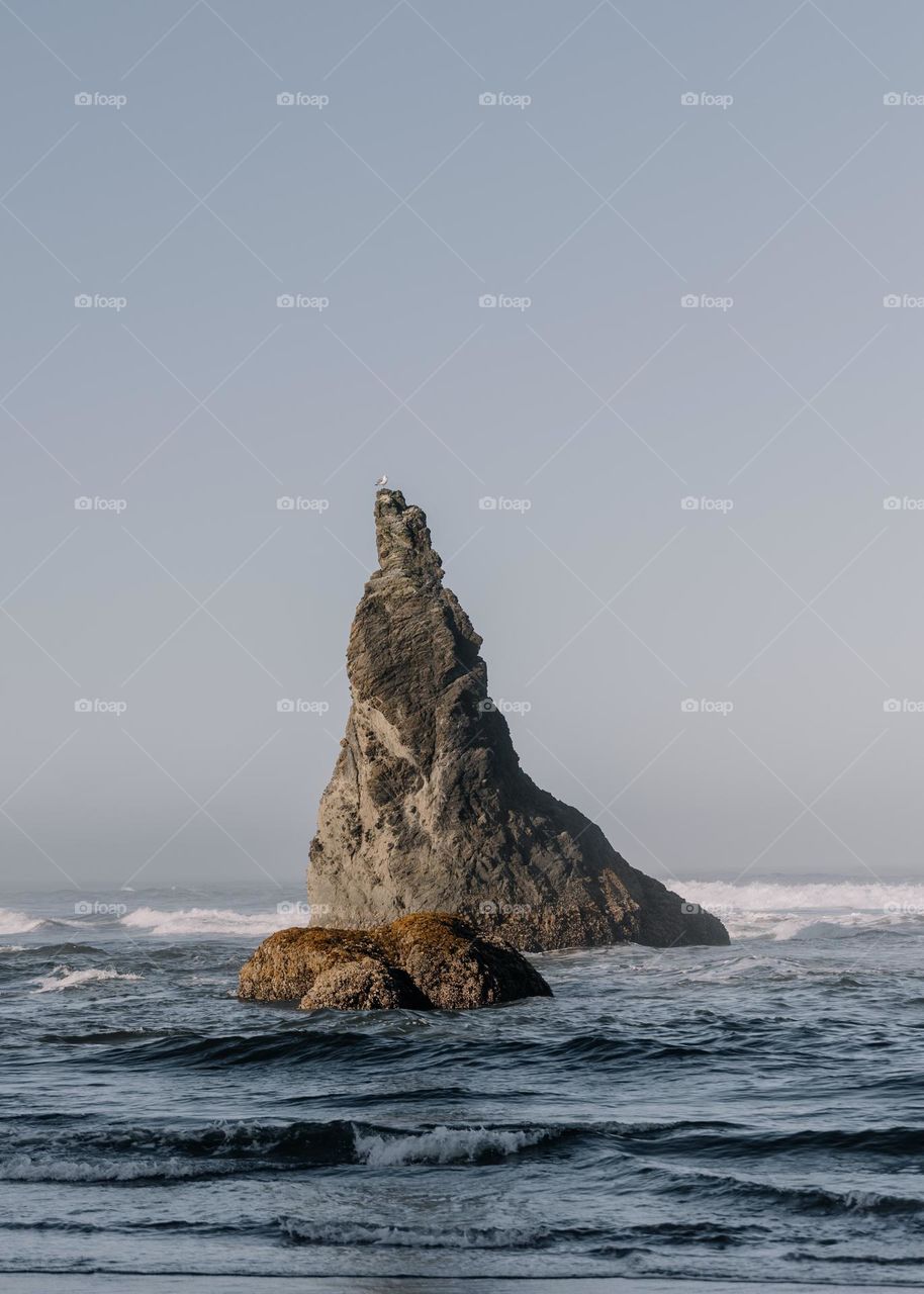 A rock in the United States sea