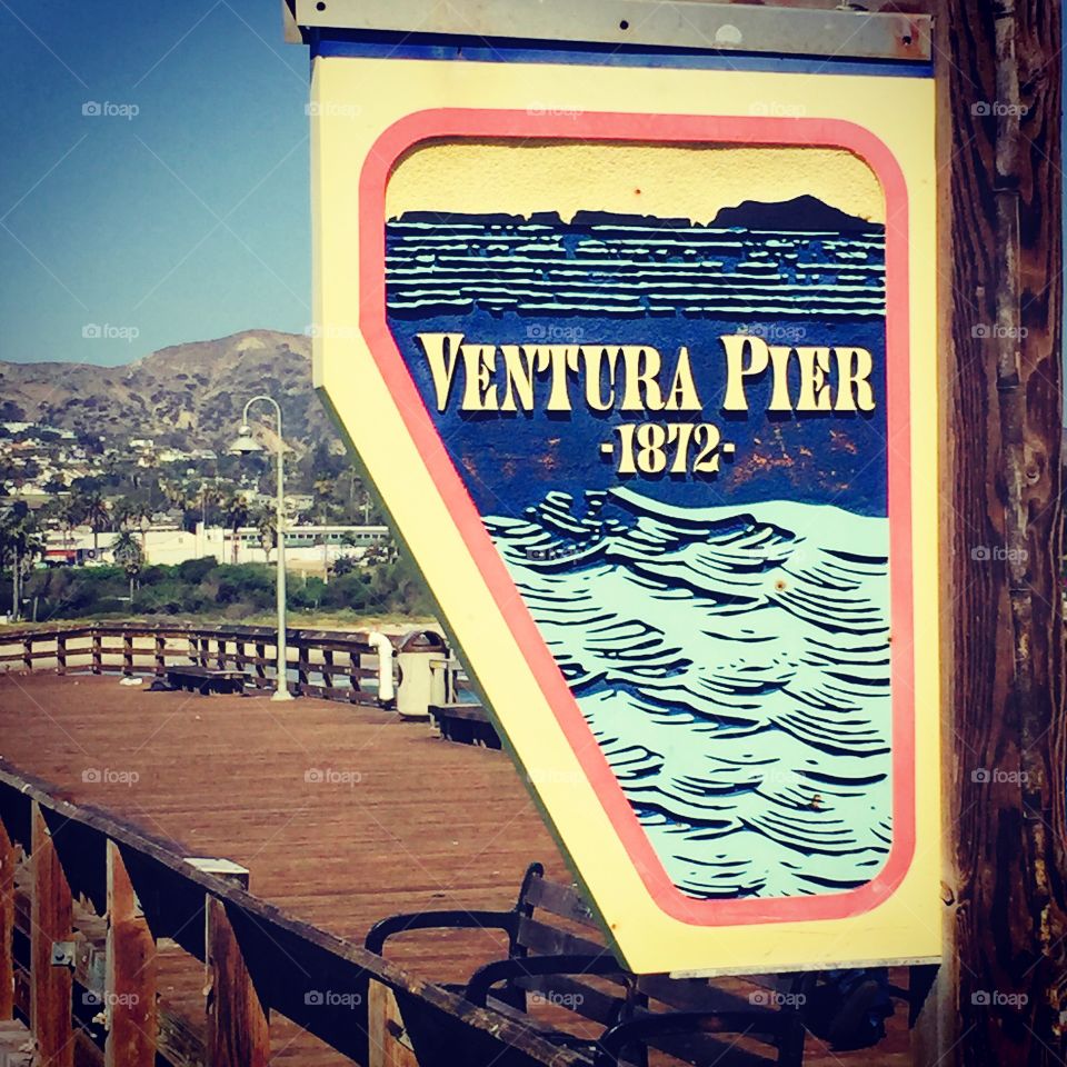 It A(pier)s I Was Here. Ventura Pier