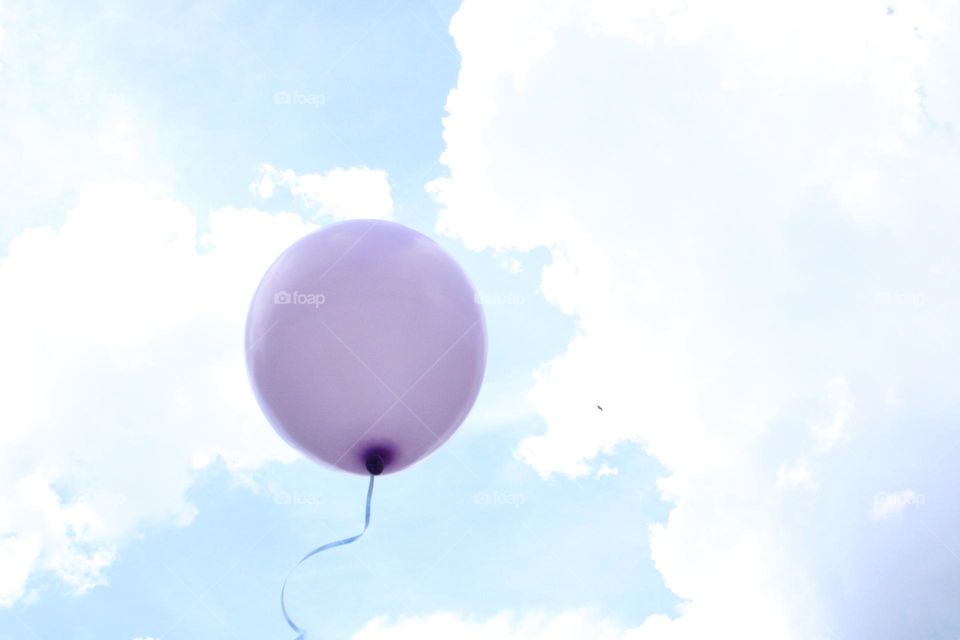 Purple balloon 🥰💜🎈