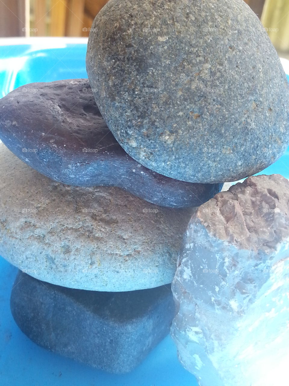 From the beach on St Maarten. The stones I used to use for hot stone therapy