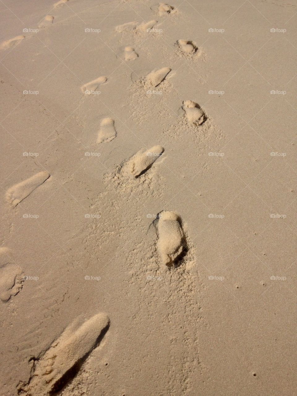 Sand, Footprint, Beach, Footstep, Seashore