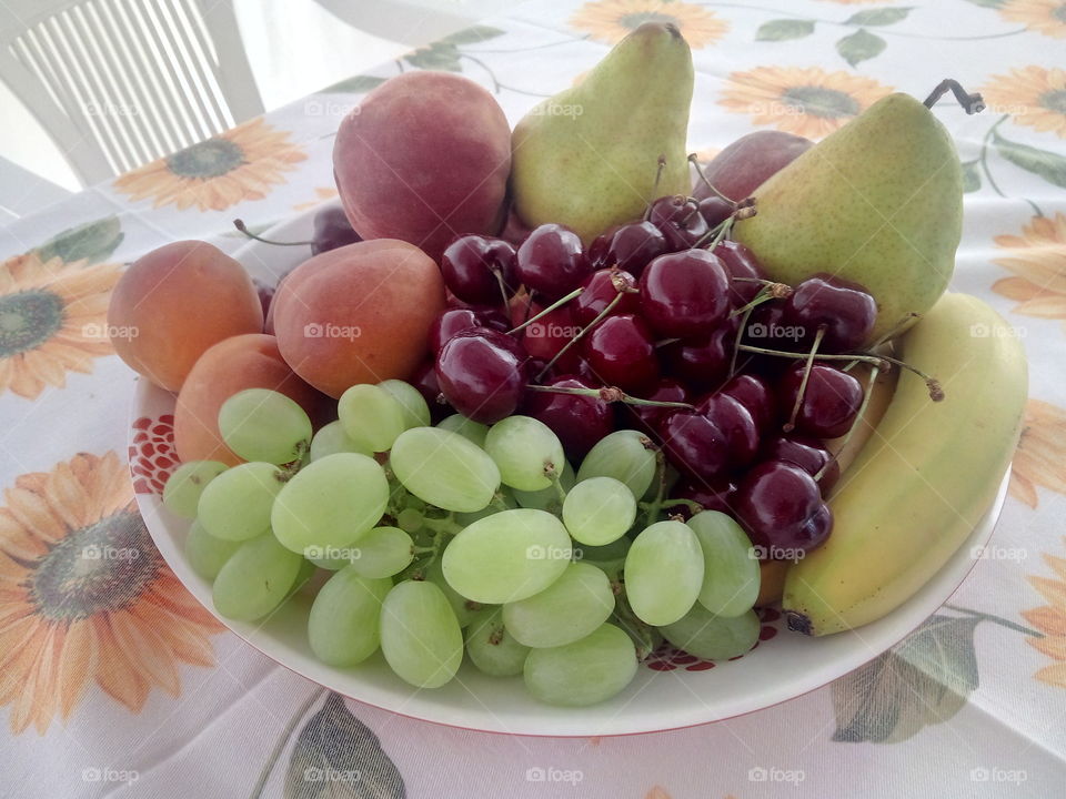 Fruit, Food, Apple, Pear, Grape