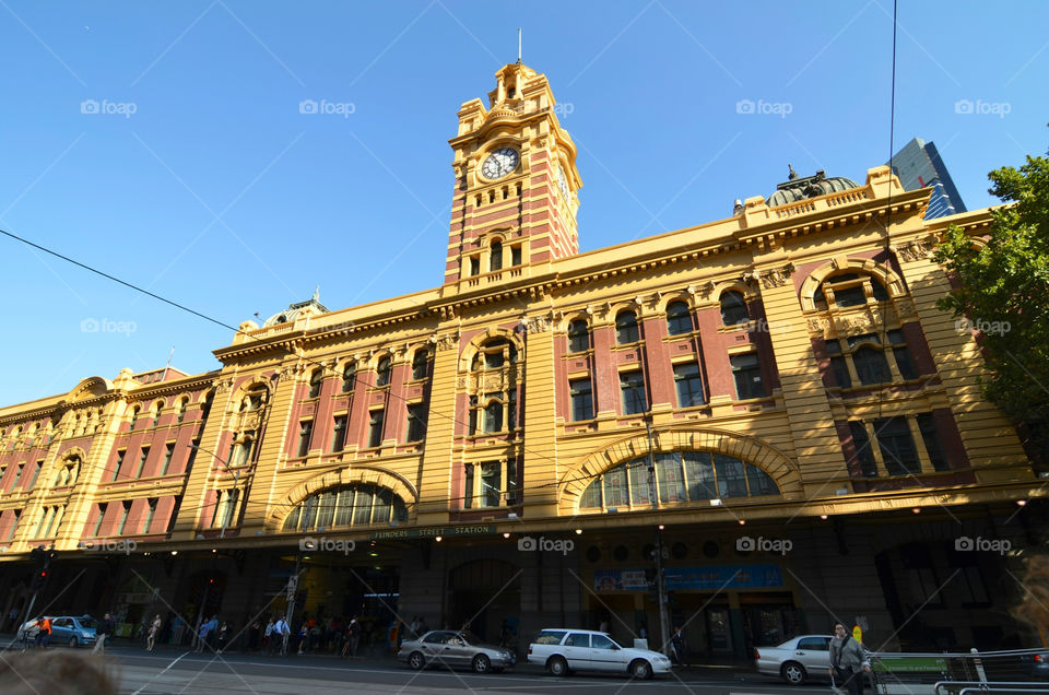 Melbourne Flinders street station