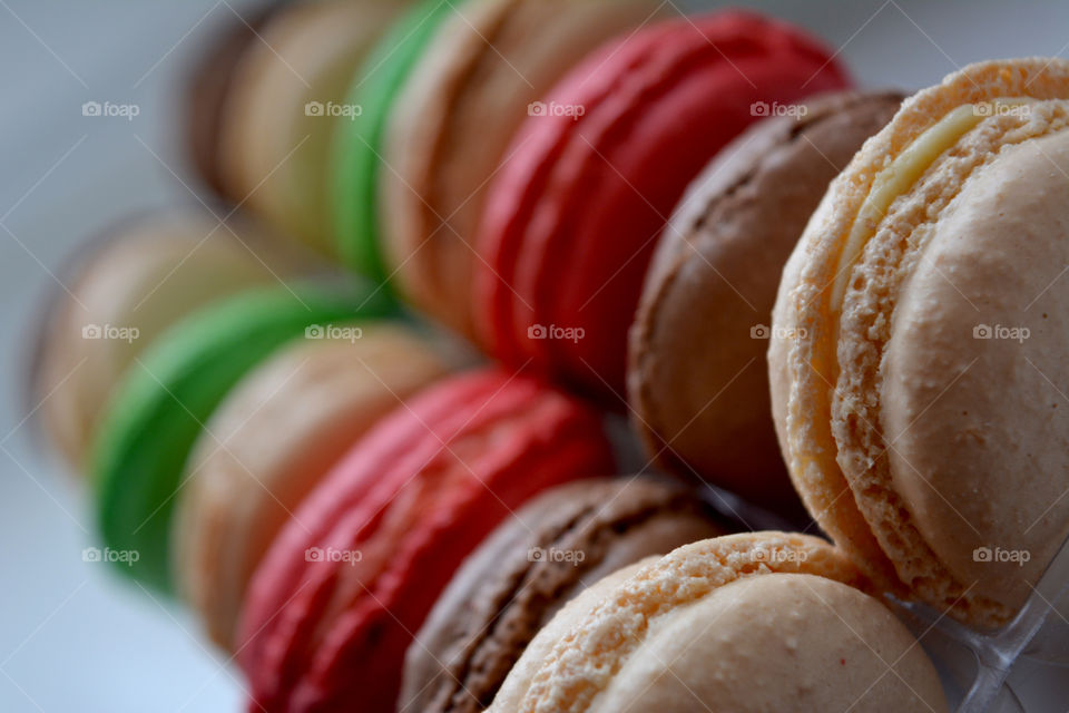 Variation of french macarons