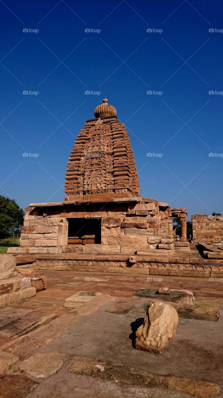 Architecture  - Galaganatha temple- Chalukya art