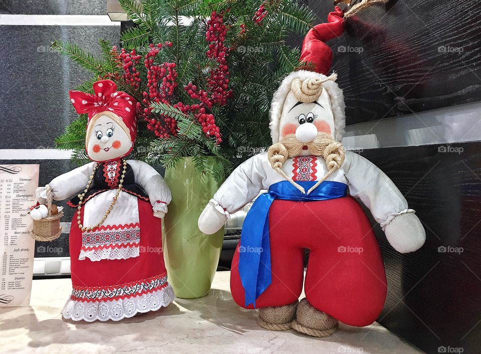 Ukrainian traditional dolls