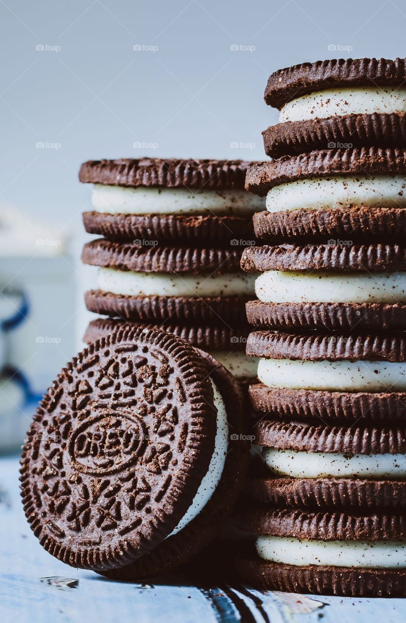 Oreos closeup