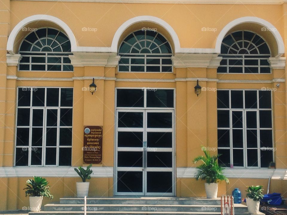 A modern building in the heart of Phnom Penh 