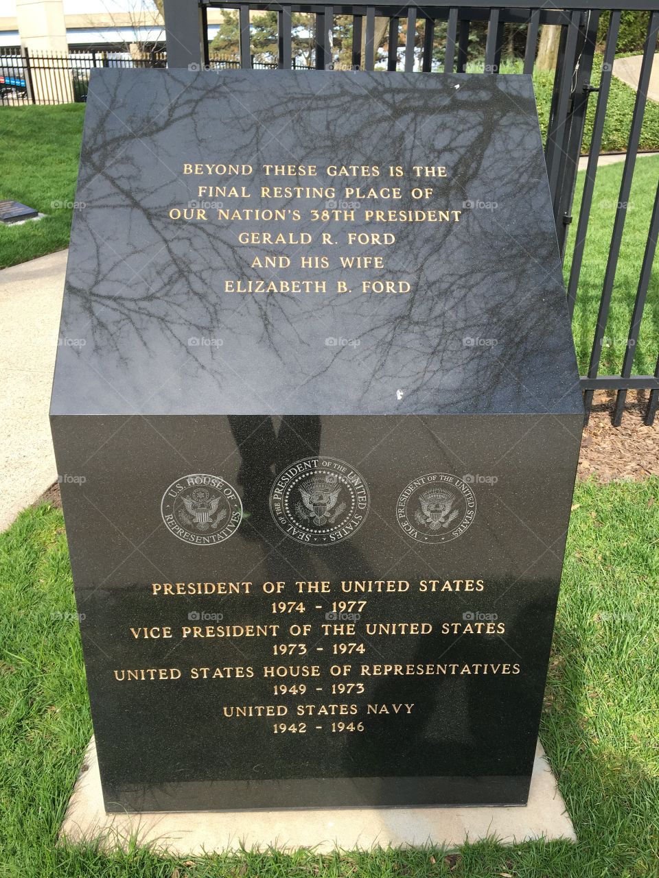 Location Gerald R Ford Museum the famous Grand Rapids Michigan