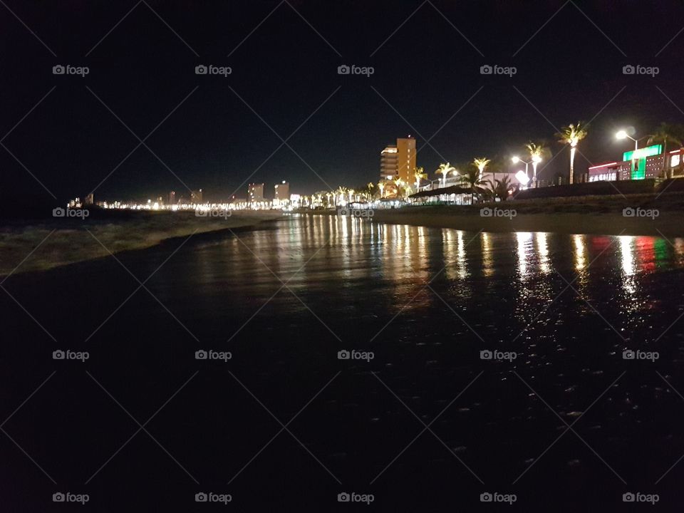 night pier